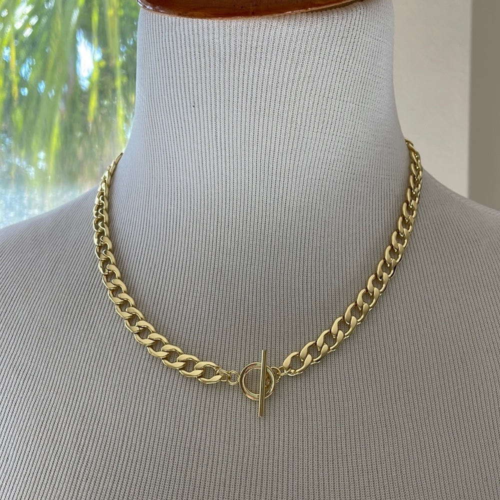 Uncommon James Ethereal Gold Chain Link Necklace
